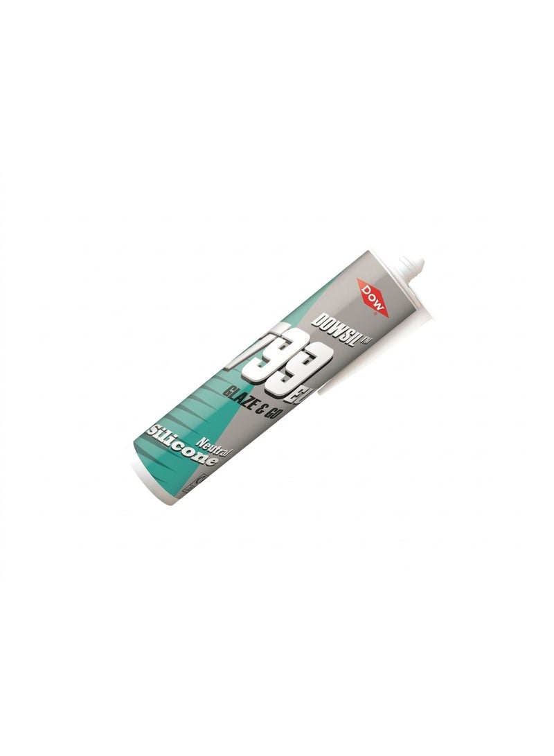 Dowsil 799 Glaze & Go Silicone Sealant Clear 310ml – High-Performance, Weatherproof & Easy Application - Image 2