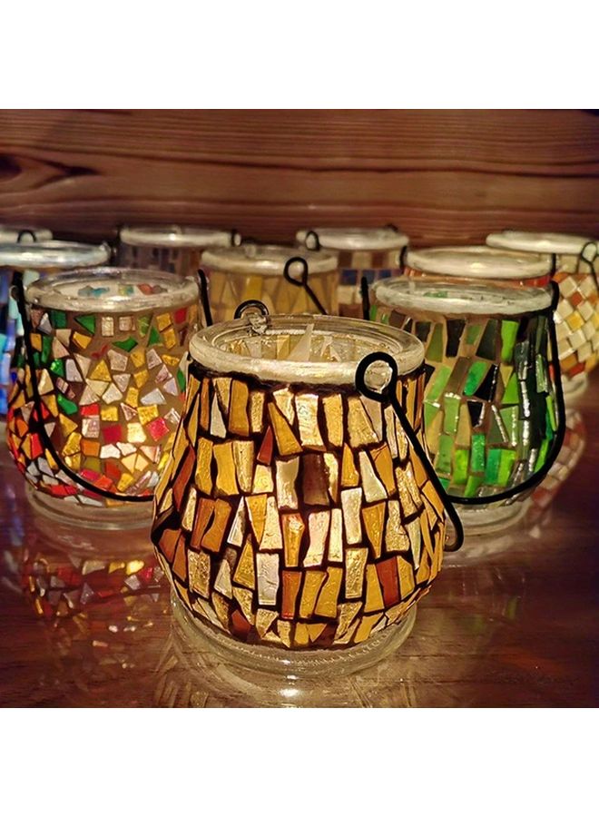 1kg Irregular Shaped Glass Mosaic Fragments Mixed Color DIY Craft Handmade Accessories - Image 4