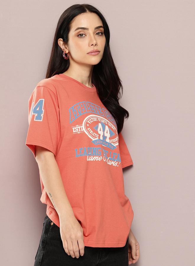 Dillinger Women Oversized Short Sleeve Printed T-Shirt - Image 3
