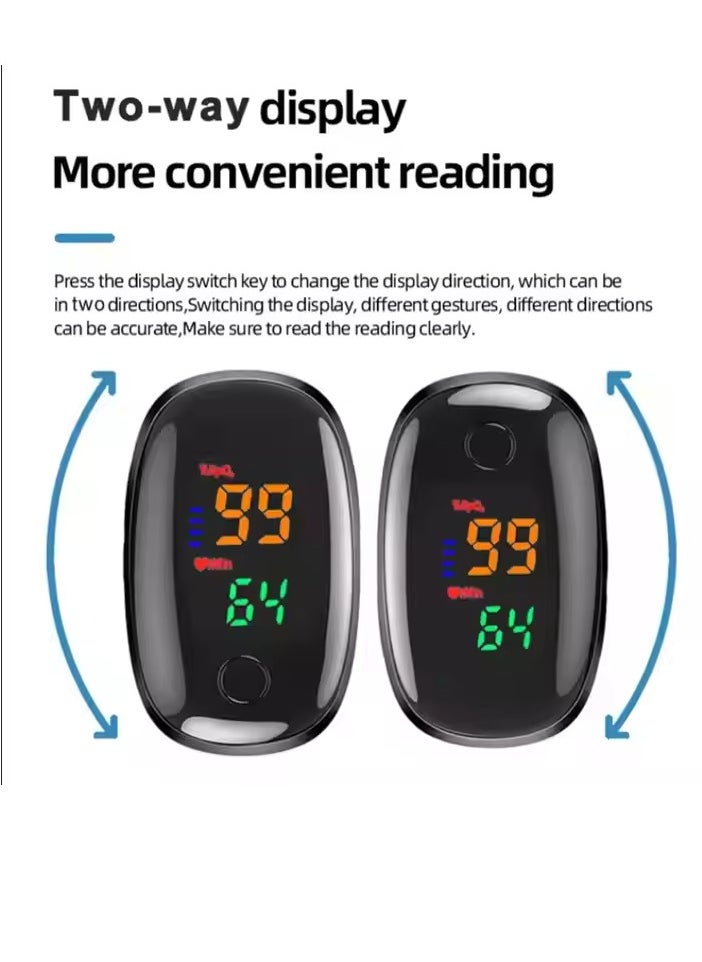 Lemon Medical - Digital Finger Pulse Oximeter – Accurate Oxygen & Heart Rate Monitoring - Image 1