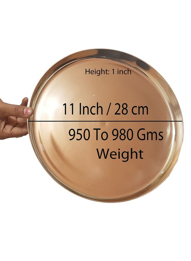 Pure Source India Bronze Thali Set - 1 Piece - Image 2