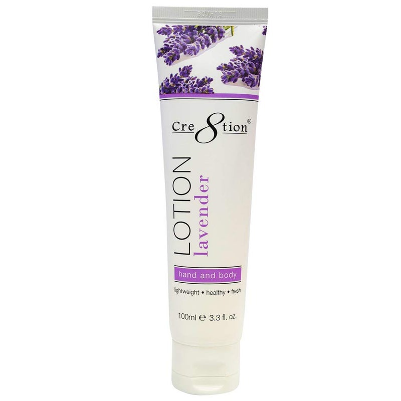 Cre8tion Spa Hand  Body Lotion Nourishing Skin Lotion Moisturizer From Dryness and Flaking 100 mlfl 33 oz Lavender
