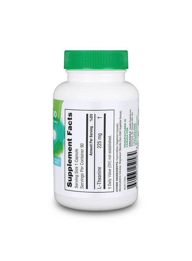 Organika L-Theanine Supplement 225 mg - 90 Capsules: 90 Day Supply of Clean Bioavailable L Theanine for Relaxation, Balance, and Calm - Easy-to-Swallow Single Capsule Servings - Image 3