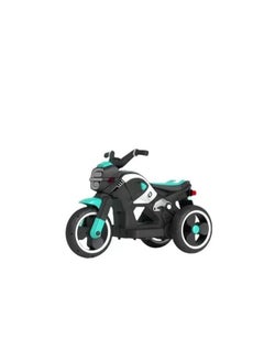 Ntech NTECH New Model Children Ride on Toy With Music Light 3 Wheels Rechargeable Battery Car Baby Motorbike 2-7year Boy & Girl Can Sit In Toy Car Scooter Kids Electric Motorcycle, color Green  - Image 4