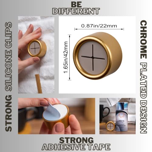 HEFA Towel Holder, Towel Hooks, Dish Towel Holder, Kitchen Organization, Bathroom Accesories, Kitchen Towel Hook, Kitchen Towel Holder, Christmas Gift, Kitchen Gadgets 4 Pack - Image 3