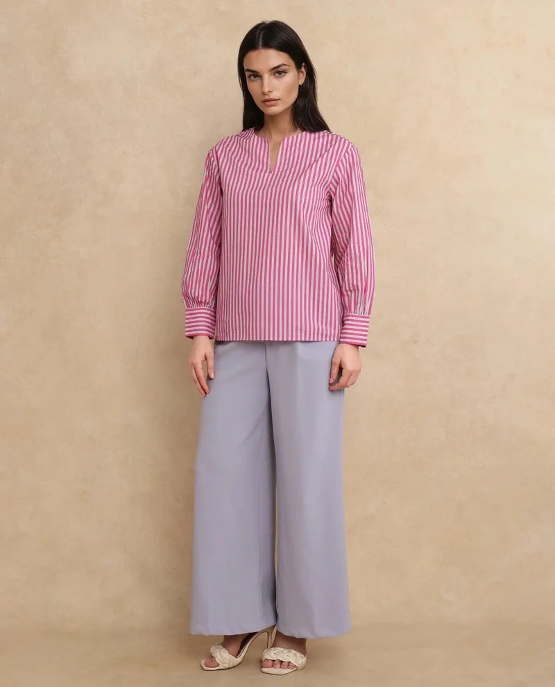 Rareism Women's Printed Regular Fit Top