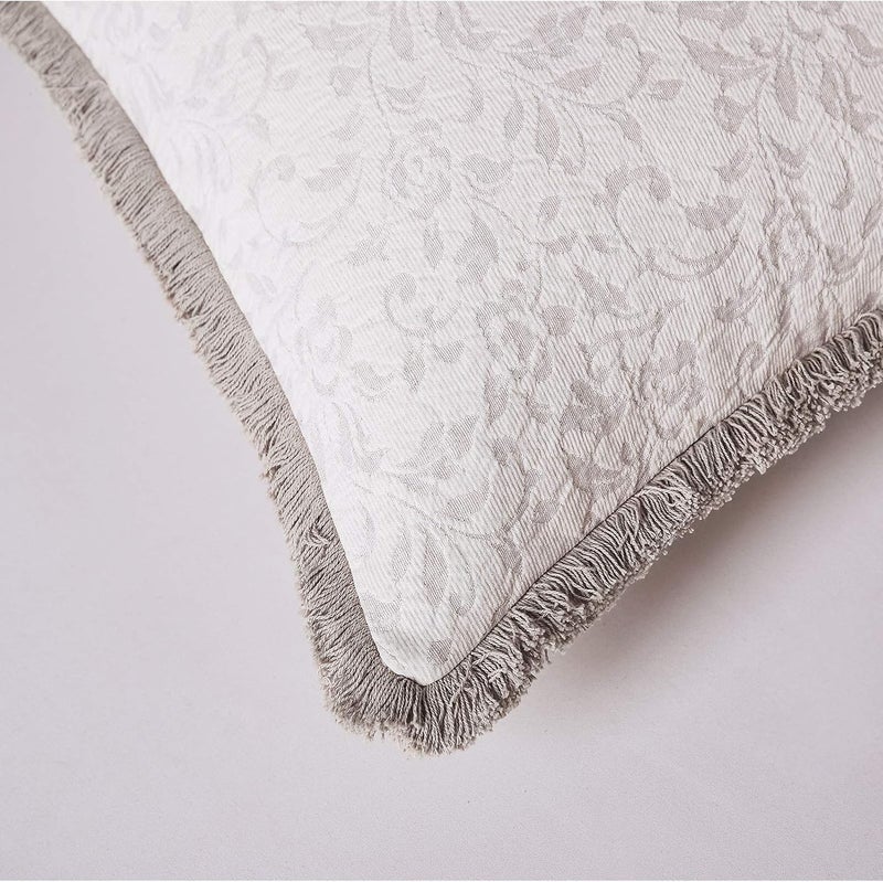David's Home قطعة واحدة 30cm x 50cm غطاء وسادة قطنية كتان للعمود الفقري، غطاء مكارمي سميك للغاية بنمط حجر مغسول عتيق، بدون حشوة، بيج - Image 5