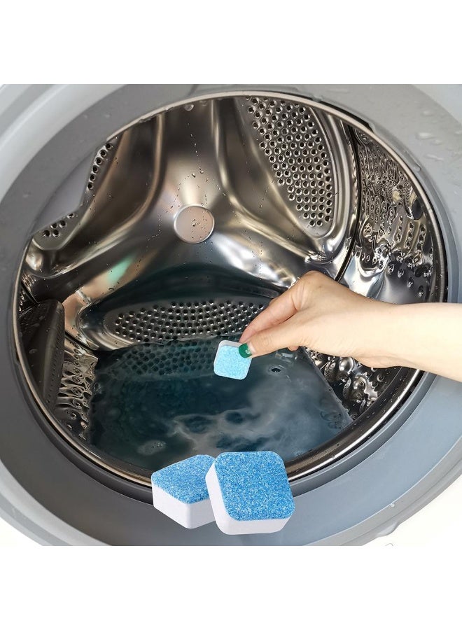 Powerful Automatic Washing Machine Cleaner Tablets – Deep Cleaning Formula for Front & Top Load Washers – Removes Odor, Residue, Limescale & Rust – Monthly Use for Optimal Performance – 12 Tablets - Image 2