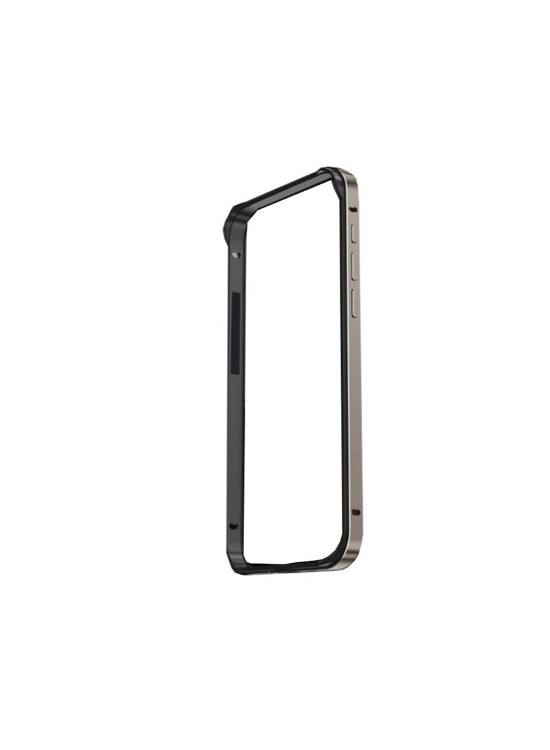 Anna Straight Edge Shockproof Aluminum Alloy Metal Frame for iPhone Case - Image 1