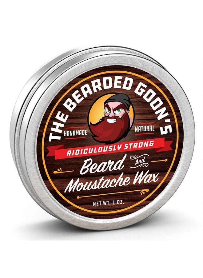 's Ridiculously Strong Beard and Handlebar Mustache Wax - 1oz (30ml)