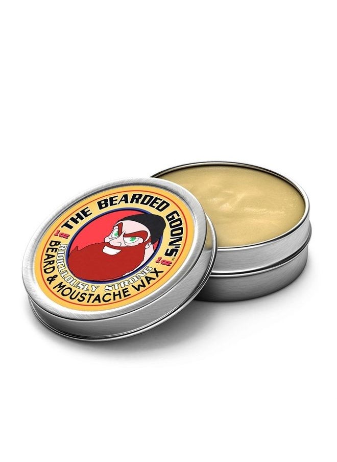 's Ridiculously Strong Beard and Handlebar Mustache Wax - 1oz (30ml)