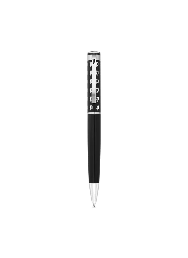 POLICE Gabriola Black Pen and Cufflinks Set Box Men's