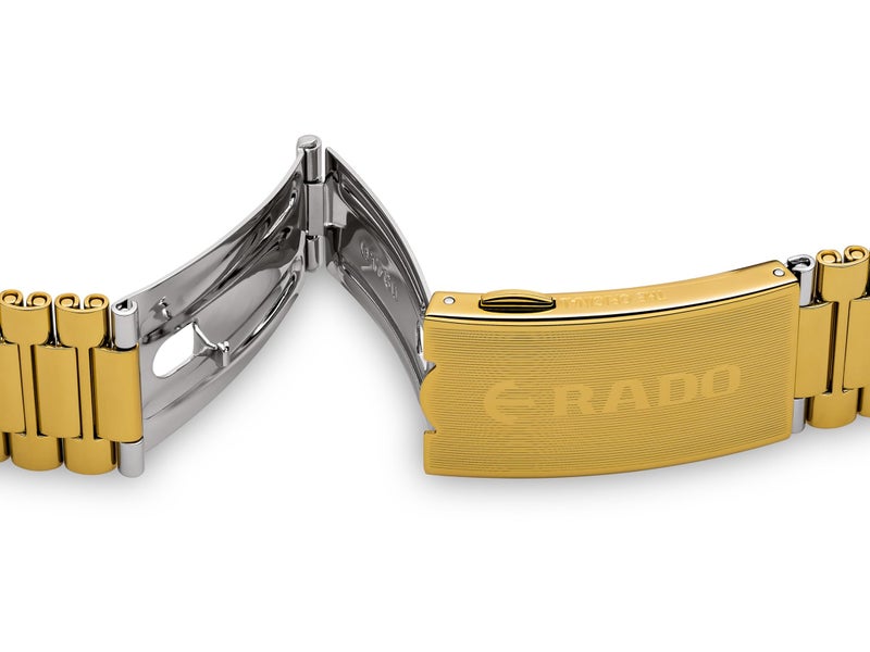 Rado DiaStar Original Swiss Automatic Watch with Stainless Steel Strap, Gold, 21 (Model: R12064253) - Image 2