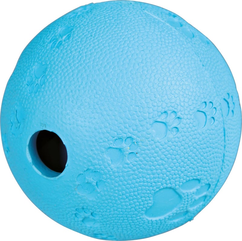 Trixie Snacks Ball Dog Toy, Level 2 Interactive Treat Dispenser Feeding Toy for Pets, Rubber, Quiet Rolling - Keeps Dogs Active & Entertained – S, ø 7 cm, Color May Vary - Image 3