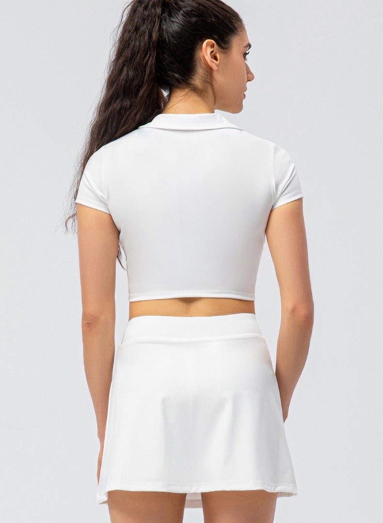 Loquat Ladies Running Sport Two Skirt Suit  - Image 2