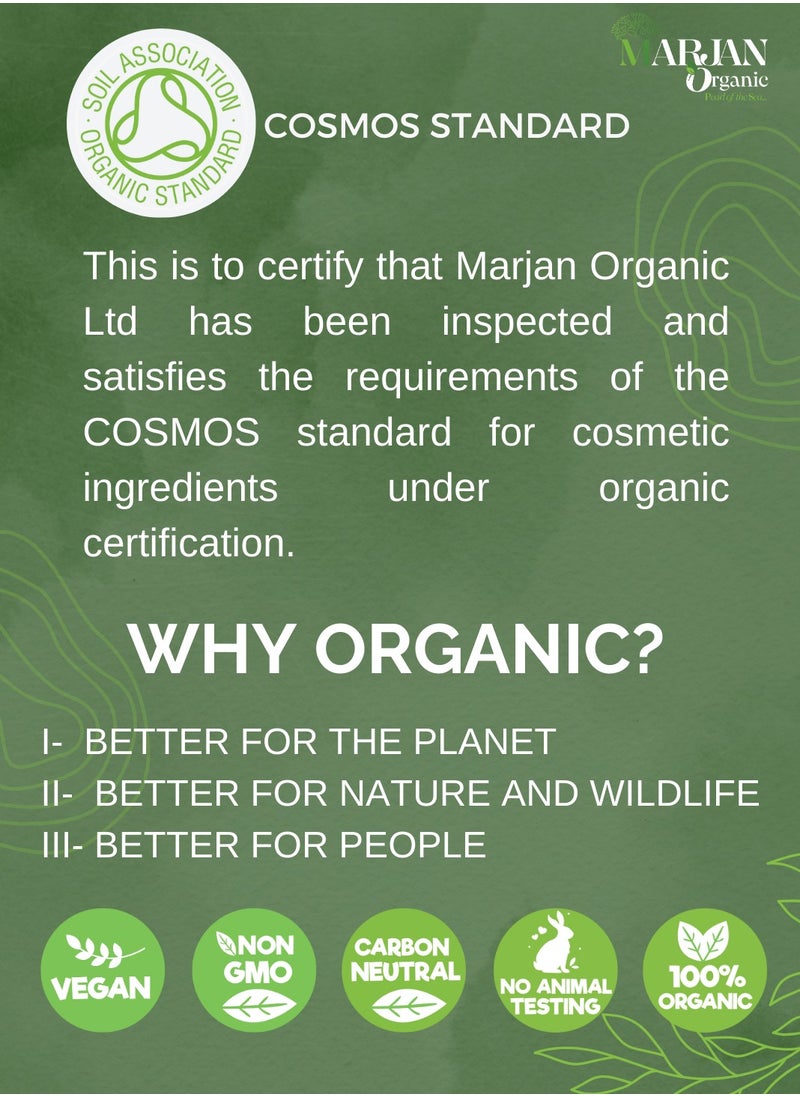 MARJAN ORGANIC - Sesame Seed Oil 20ml - 100% Organic cold pressed - 100% Virgin - For Essential Oil Mixing - Deeply moisturizing - Anti-ageing - Carrier Oil for Face, Skin, Body, Hair, Massage, Nails. - Image 1