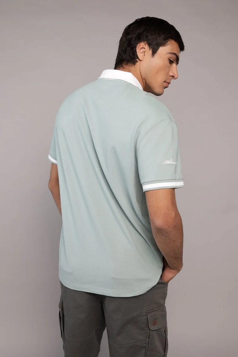 American Eagle AE Logo Polo Shirt