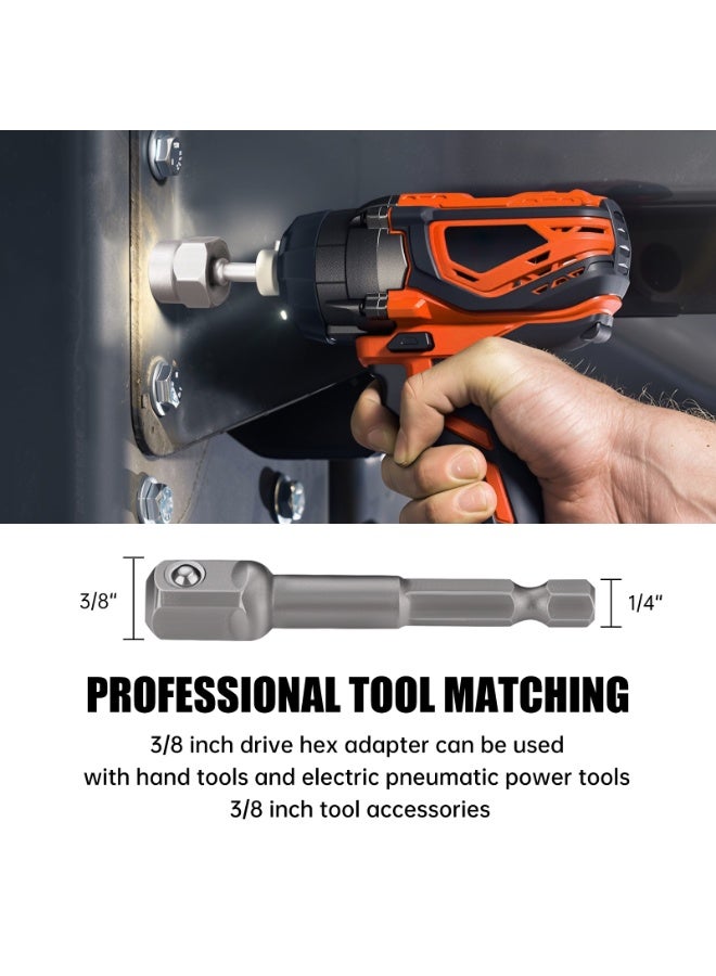 VALKYNOS Impact Bolt & Nut Remover Set, 13+1 Pieces Bolt Extractor Tool Set with Solid Storage Case - Image 4