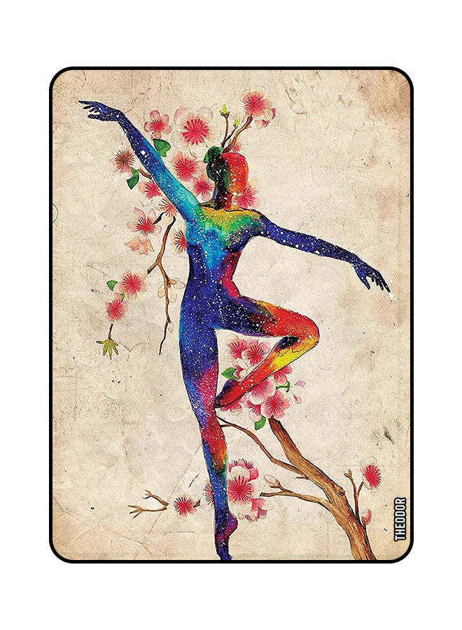 Theodor Protective Flip Case Cover For Samsung Galaxy A7 Lite 2021 8.7 Inches with Auto Wake/Sleep Girl Dance Universe - Image 1