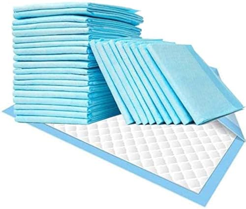 Buyockss Disposable Underpads Incontinence Bed Pads 24X36 Disposable Changing Pads Ultra Absorbent Waterproof Incontinence Furniture Protection 24 x 36 inch 50 Count 