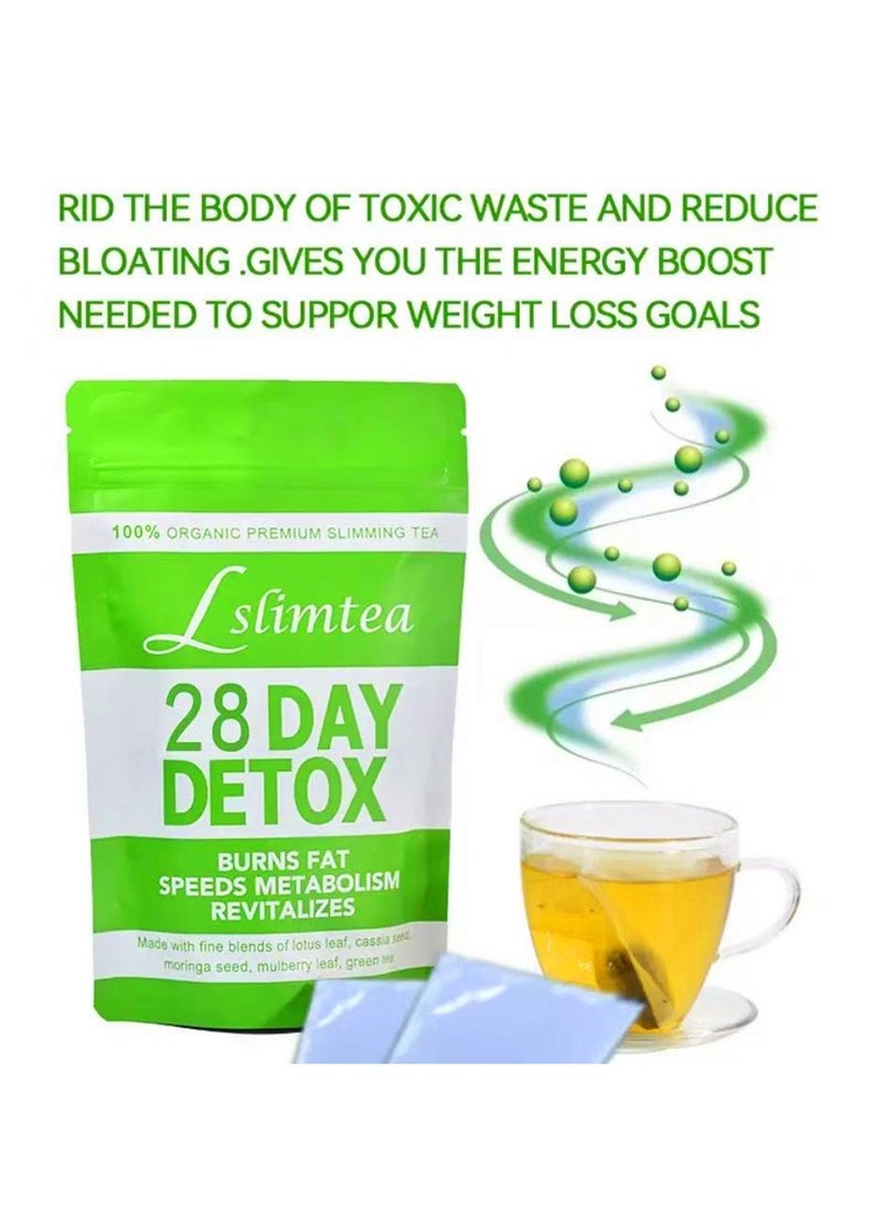 Detox Tummy Tea Bags Support Healthy Digestive And Metabolism 28 Bags