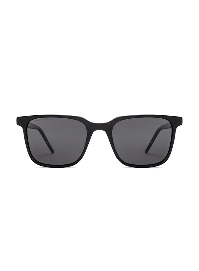 John Jacobs Transparent Orange Grey Full Rim Round John Jacobs JJ Tints JJ S17337-C2 Polarized Sunglasses