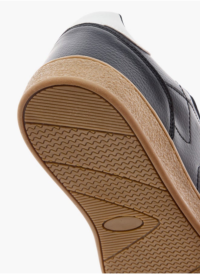 Dash Paneled Lace-Up Sneakers  - Image 5