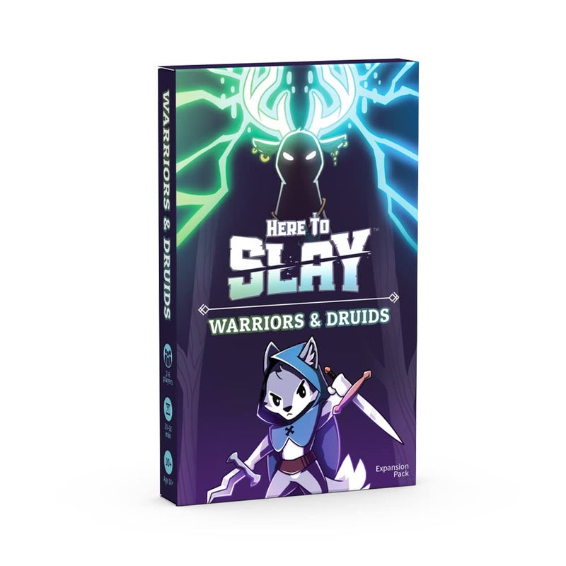 Unstable Games Here to Slay Warriors Druids Expansion Pack Designed to be Added to Your Here to Slay Base Game Great for Family Game Night - Image 2