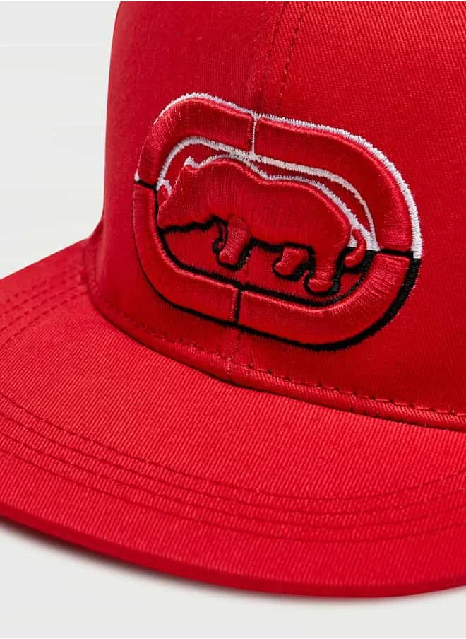 إيكو يو إن إل تي دي. Ecko Logo Embroidered Cap with Hook and Loop Strap Closure