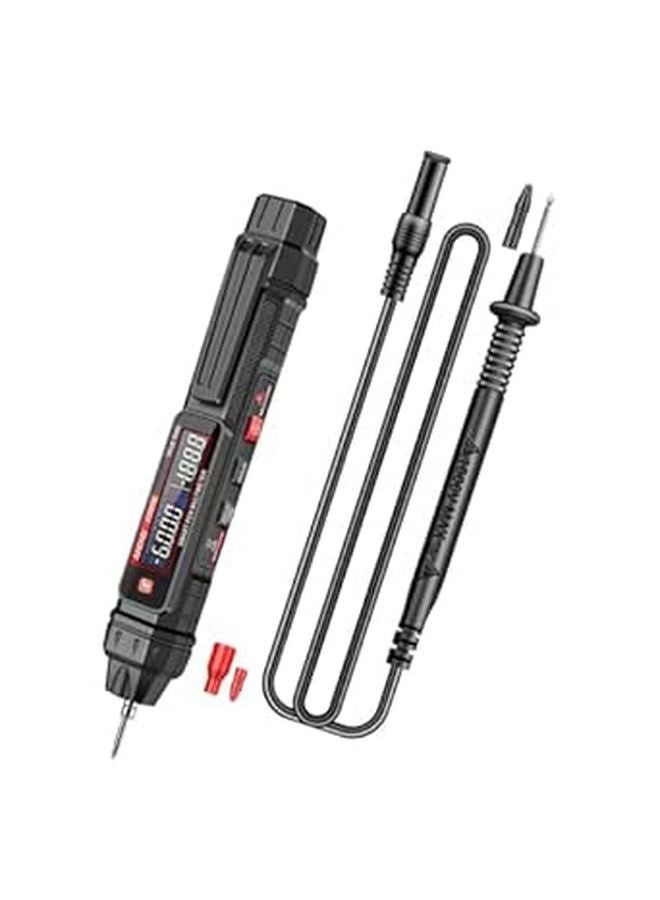 Digital Multimeter Pen Voltage Tester Portable Pocket Size for Resistance Frequency Continuity Testing - Image 1