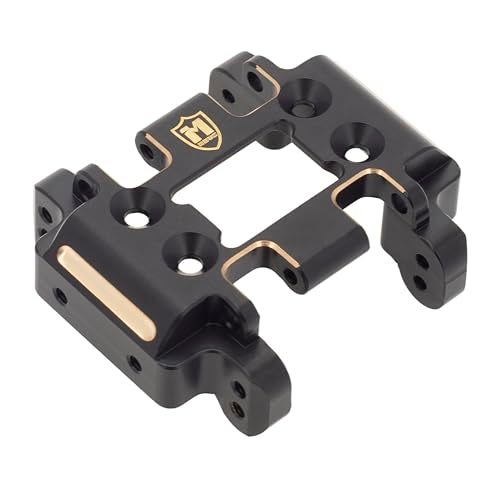 MEUS RACING 239g Brass Skid Plate for Redcat Ascent18 Upgrades 118 RC Crawler Parts - Image 1