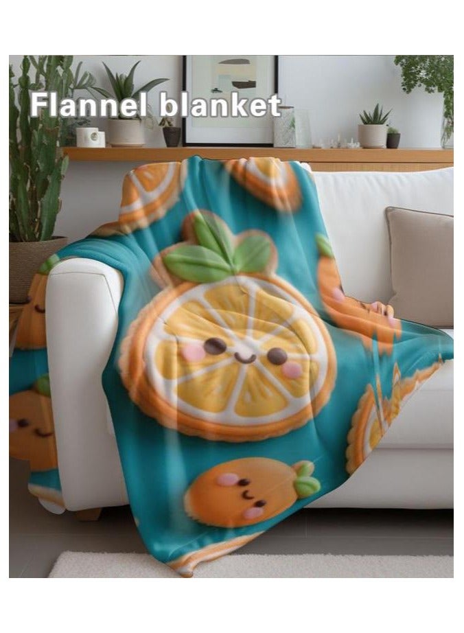 عام بطانية رقيقة من الفانيلا الكرتونية للأطفال أو الطلاب (دافئة ومريحة ومناسبة للنوم والألعاب) 100 سم * 150 سم - 513 - Image 1