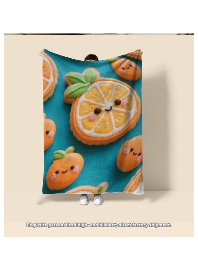 عام بطانية رقيقة من الفانيلا الكرتونية للأطفال أو الطلاب (دافئة ومريحة ومناسبة للنوم والألعاب) 100 سم * 150 سم - 513 - Image 4