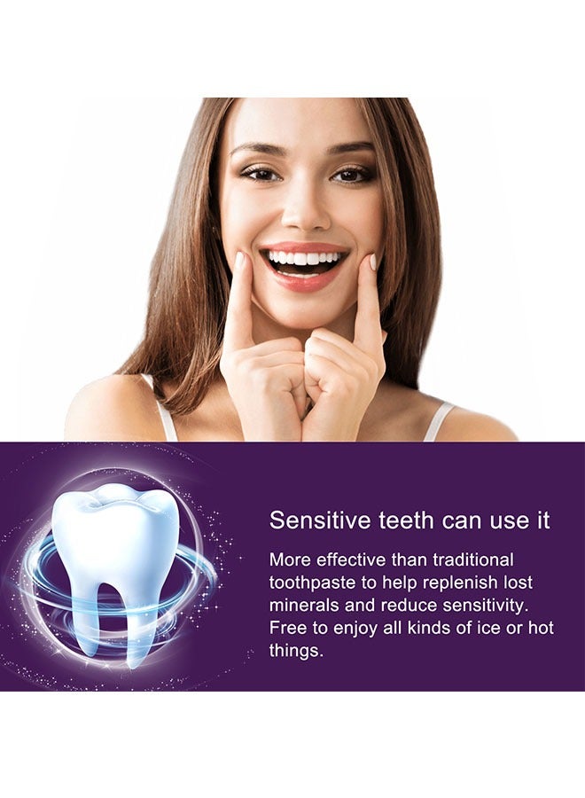 EELHOE Purple Toothpaste for Teeth Whitening, Colour Corrector Purple Toothpaste Whitening,Tooth Stain Removal,Teeth Whitener Booster, Purple Toothpaste，Tooth Colour Corrector,Reduce Yellowing - Image 4