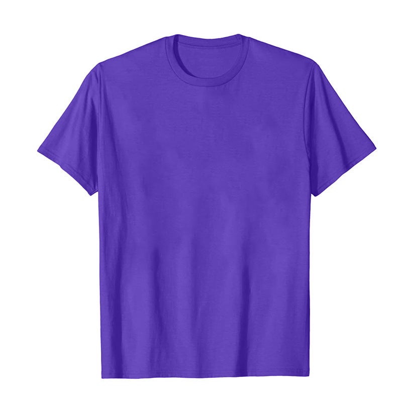 Men_S Fashion Sports T-Shirt Casual Stretch Round Short Sleeves - Image 1