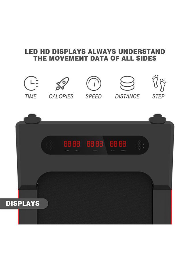 جينبورد جهاز جري كهربائي 2 في 1 مع مكبر صوت لاسلكي وجهاز تحكم عن بعد وشاشة LED ، مناسب للاستخدام المنزلي / المكتبي - Image 5