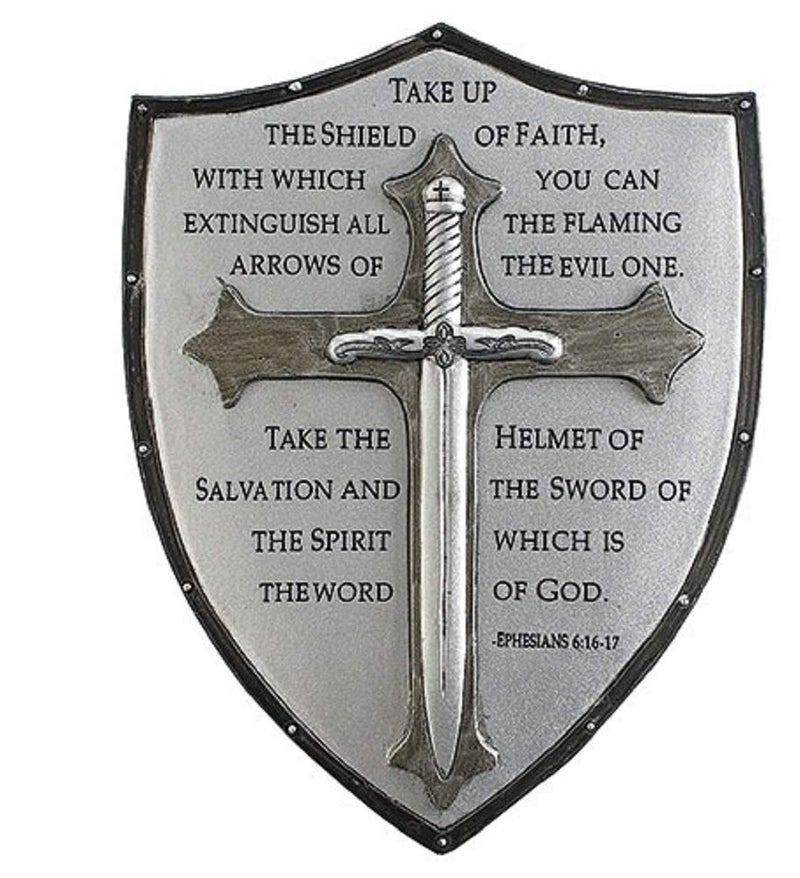 Roman Giftware Inc Inspirational Armour of God Collection 65 H Armor of GOD Wall PlaqueReligious Inspirational Durable 1x5x6
