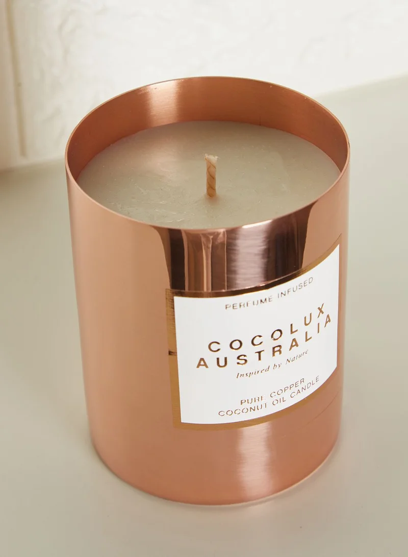 Cocolux Copper Candle - Wild Frangipani