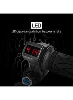 1Pair Electric Bike Grips Waterproof Led Display E Bike Handlebar Grip Twist Throttle For Electric Bicycles Cars Scooters Ebike Throttle - pzsku/Z070604BD557CA41E9AEDZ/45/_/1694511510/c7cdb031-e2eb-4b83-8651-faa1848cb4dc