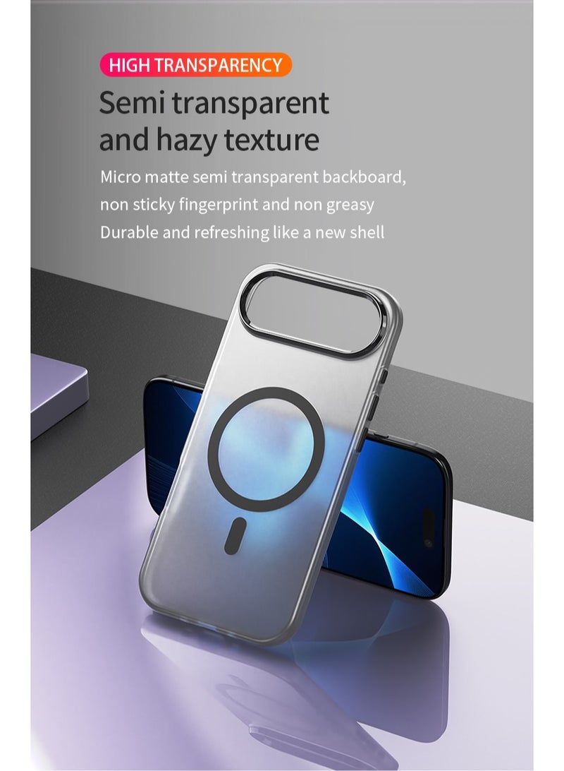 iPhone 17 Air MagSafe Case Magnetic Back Cover,Anti-Yellow Shockproof Back Cover,Slim Phone Cover with Strong Magnet for Apple 17 Air (2025) - view 4