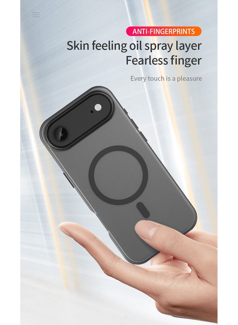 iPhone 17 Air MagSafe Case Magnetic Back Cover,Anti-Yellow Shockproof Back Cover,Slim Phone Cover with Strong Magnet for Apple 17 Air (2025) - view 5