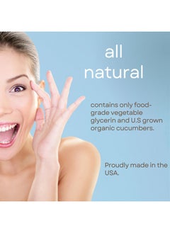 t.botanicals t.botanicals Pure Cucumber Extract Liquid Glycerite Alcohol Free Serum for Face Wash Mask Body Cosmetic Formulations and Skin Care Cream, Lotion, Shampoo, Conditioner Recipes (4 oz.)  - Image 4