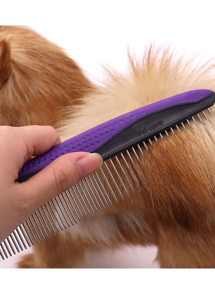 Goolsky Popular Pet Straight-row Comb – Magic Tool for Removing Loose Hair and Untangling Knots of Cats and Dogs - Image 1