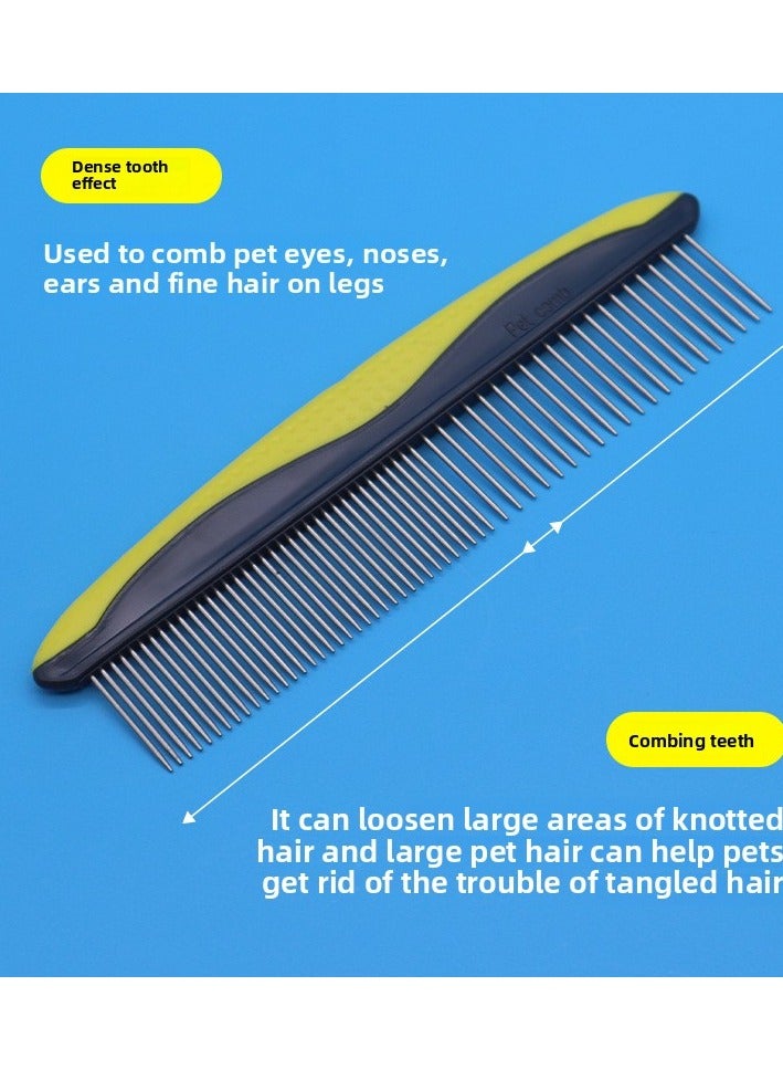 Goolsky Popular Pet Straight-row Comb – Magic Tool for Removing Loose Hair and Untangling Knots of Cats and Dogs - Image 3
