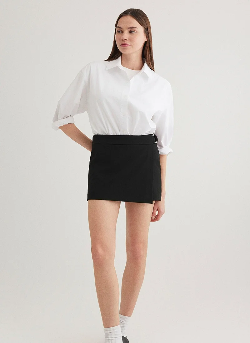 MAVI Black Short Skirt