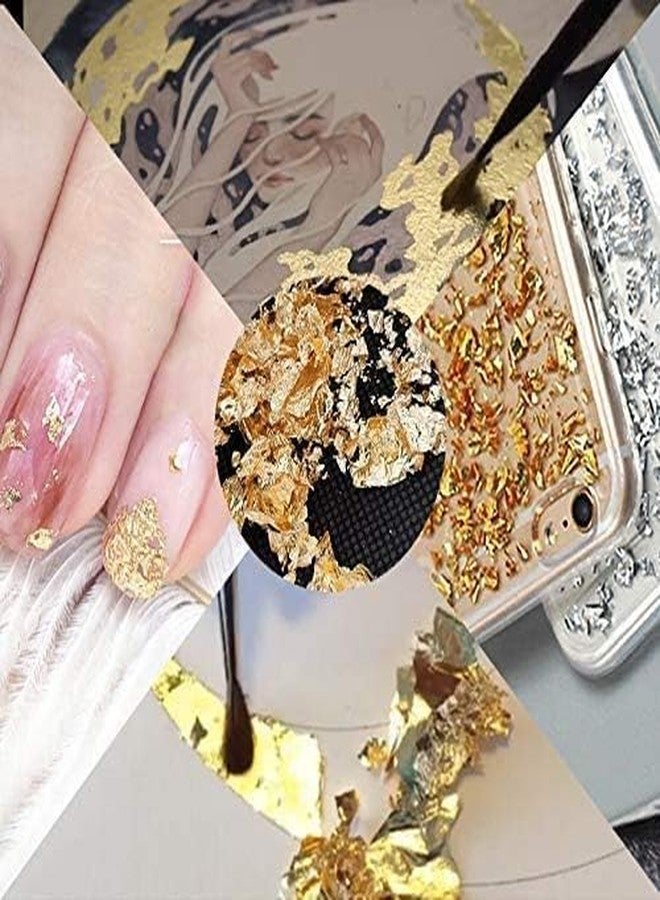 نيل ويند ورق فويل نايل ويند لفن الأظافر | ورق فويل لفن الأظافر | 6 قطع من رقائق الفويل للراتنج | للأظافر، والرسم، والحرف اليدوية، وصنع السلايم، ومجوهرات الراتنج - Image 4