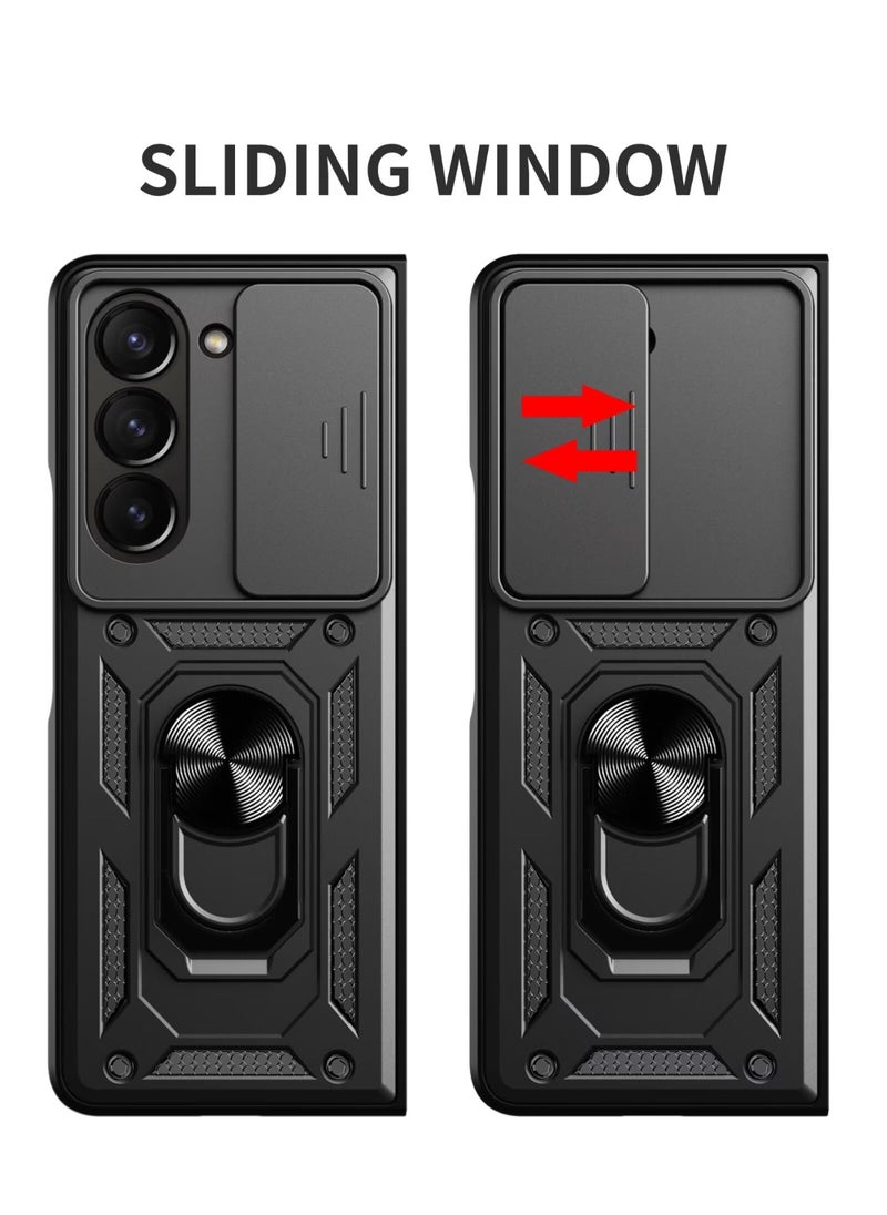 General - The Case for Samsung Galaxy Z Fold 7 2025 Phone  PC Anello Armor Push Window Anti Drop Case - Image 1