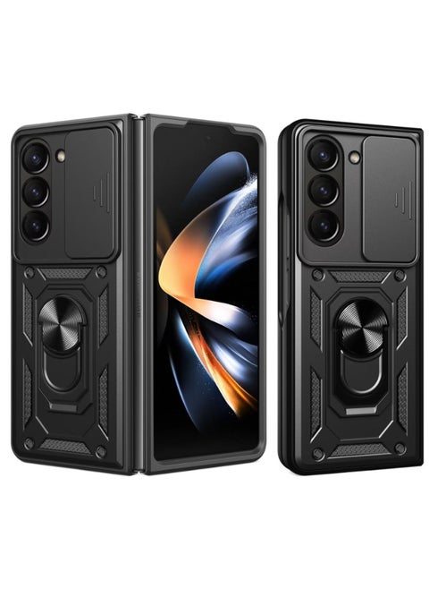 The Case for Samsung Galaxy Z Fold 7 2025 Phone  PC Anello Armor Push Window Anti Drop Case
