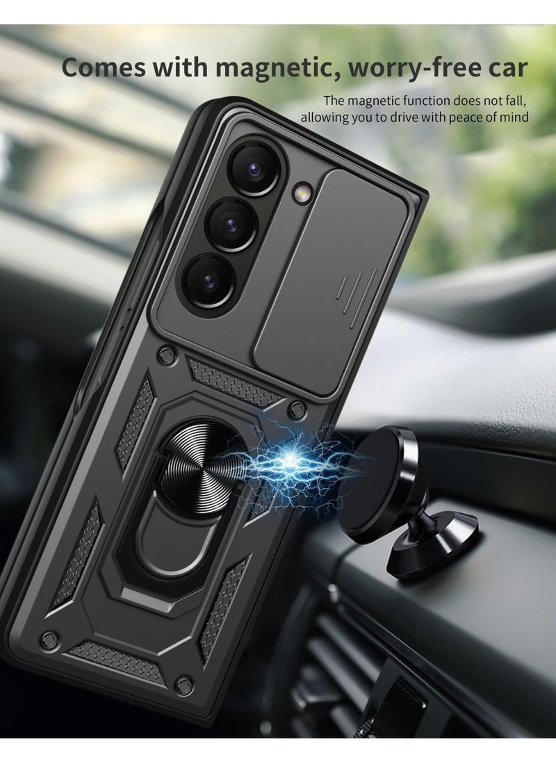 General - The Case for Samsung Galaxy Z Fold 7 2025 Phone  PC Anello Armor Push Window Anti Drop Case - Image 1