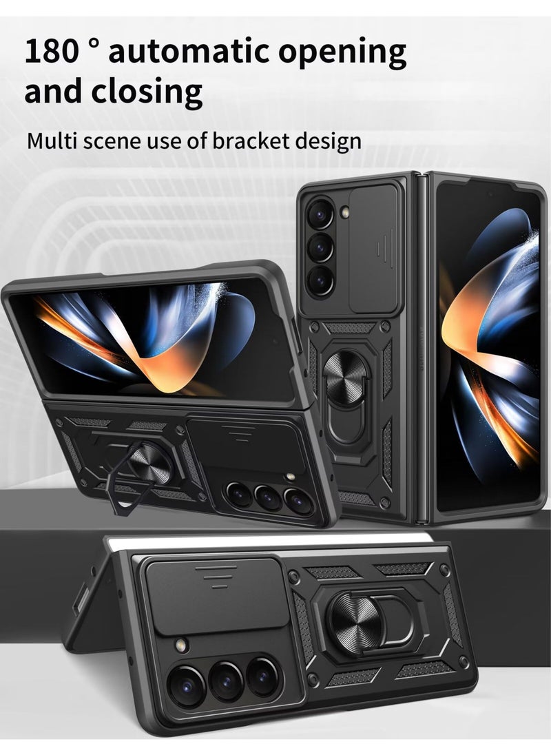 General - The Case for Samsung Galaxy Z Fold 7 2025 Phone  PC Anello Armor Push Window Anti Drop Case - Image 1